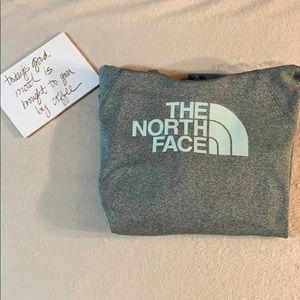 Teal/Green North Face Hoodie